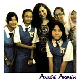 Annie Armen, Keynotes in Malaysia, Taylor University